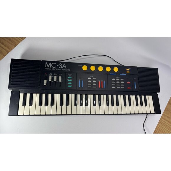 Vintage 90s MC-3A Digital Squarewave Electronic Keyboard – C64 / Chiptune Sounds - Picture 4 of 17